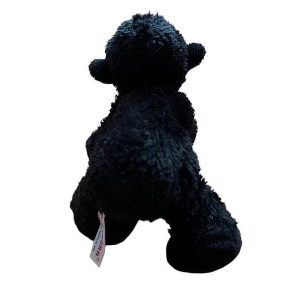 Aurora Flopsies Black Gorilla Ape Chimp Monkey Stuffed‎ Animal Plush - Picture 4 of 7